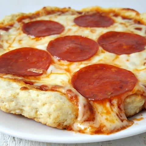Easy No Yeast Pizza Dough for One-image