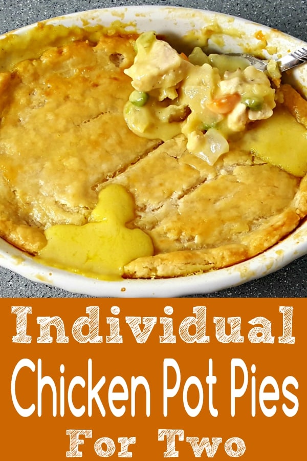Best Ever Creamy Chicken Pot Pie (for Two) • Zona Cooks