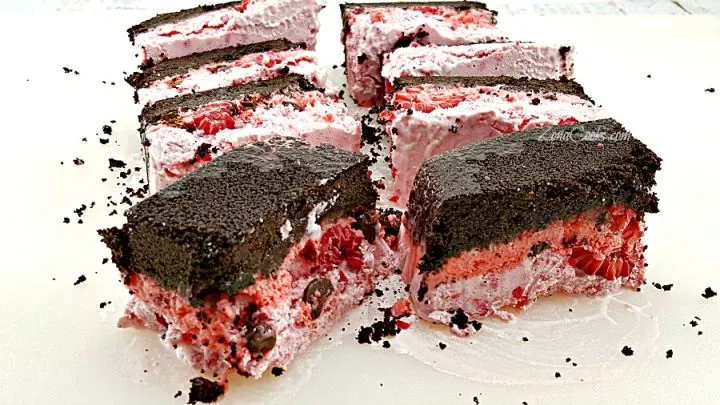 Frozen Raspberry Chocolate Cake