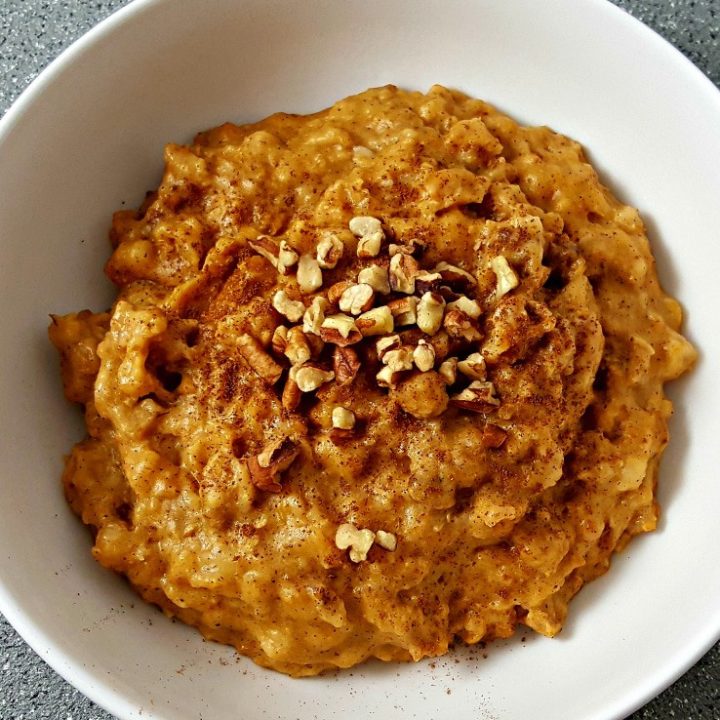 Crockpot Pumpkin Oatmeal Recipe - serves 2