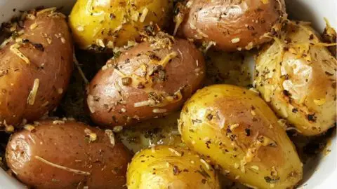 Roasted Fingerling Potatoes Recipe - serves 2