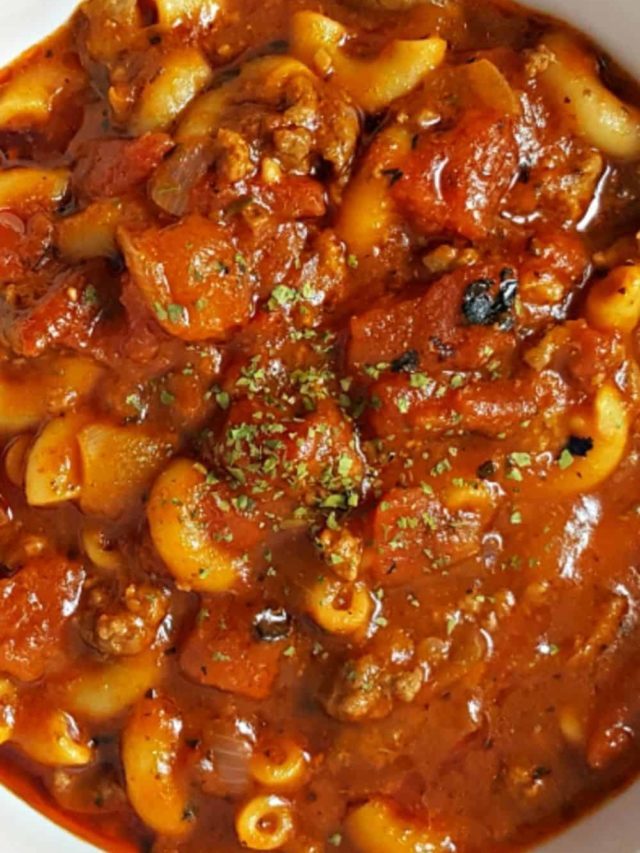 4 Steps and 1 Pan American Goulash