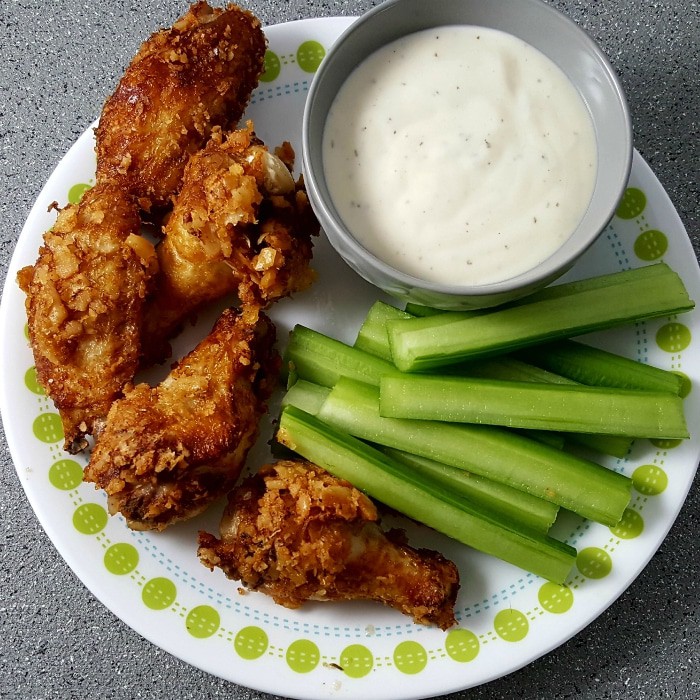 Crispy Fried Chicken Wings Recipe for Two • Zona Cooks