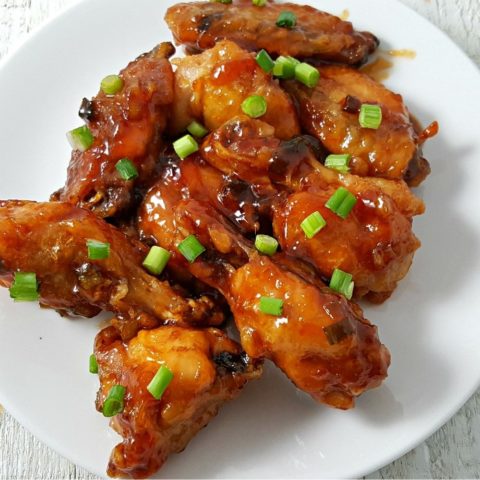 Sweet and Sour Sticky Wings Recipe - serves 2