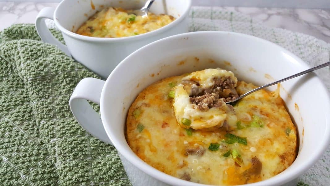 Individual Mexican Casseroles