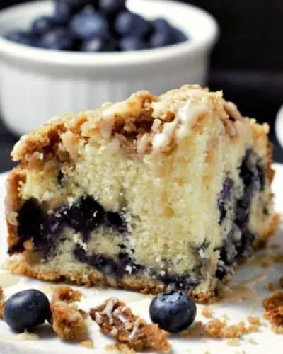 Blueberry Streusel Coffee Cake