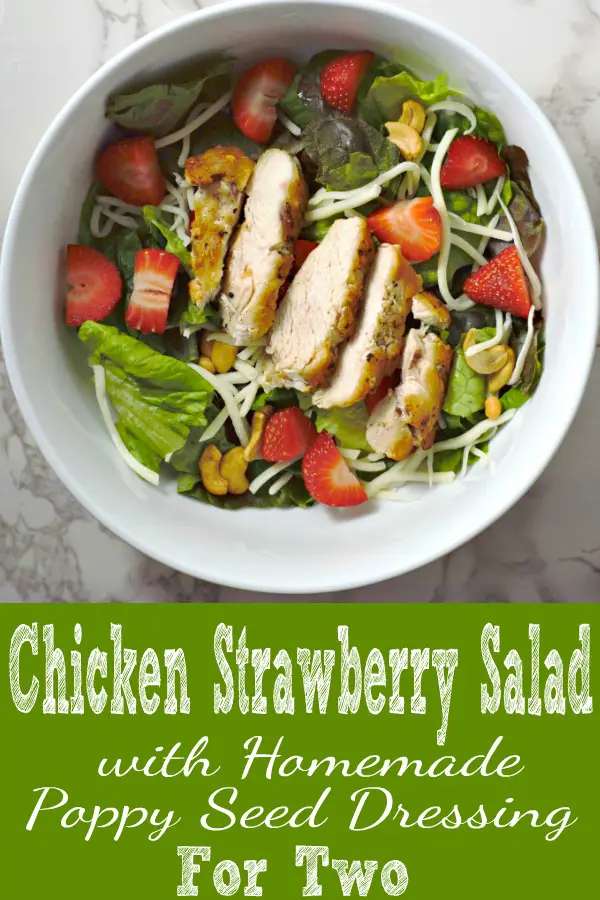 Chicken Salad with Poppyseed Dressing in a bowl.
