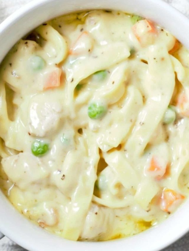 10 Ingredient Easy Chicken Noodle Casserole