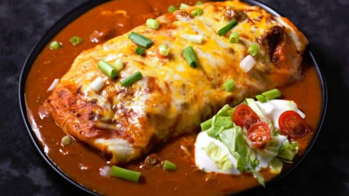 Best ever Smothered Wet Burritos