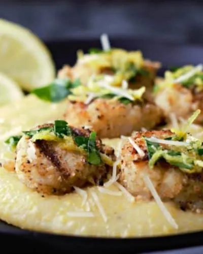 Grilled Sea Scallops