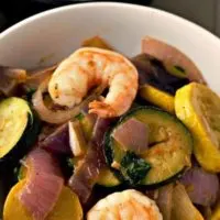 Garlic Zucchini Shrimp