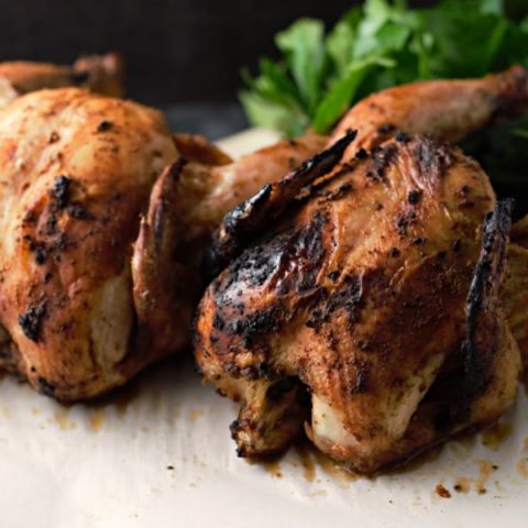Grilled Beer Can Cornish Hens-image