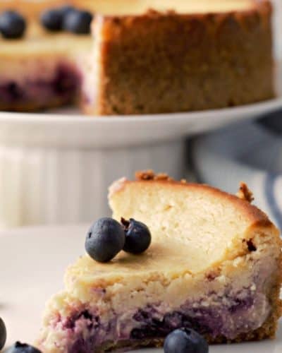 Lemon Blueberry Cheesecake