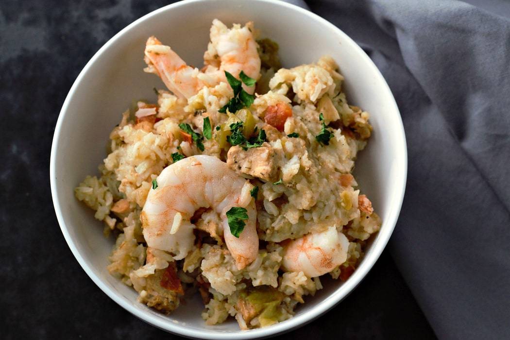 Slow Cooker Jambalaya Recipe for Two • Zona Cooks