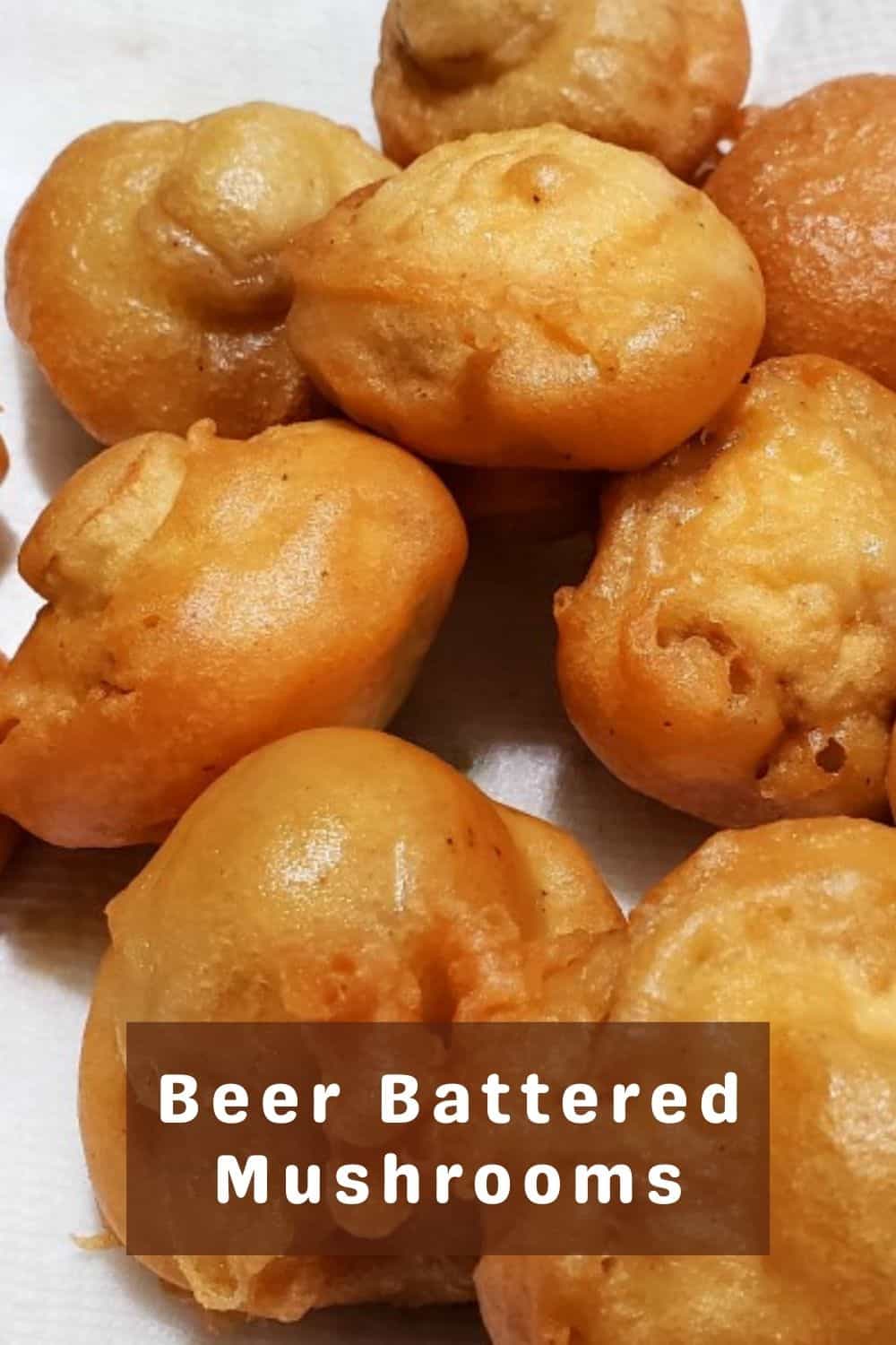 Beer Battered Mushrooms Small Batch (15 minutes) • Zona Cooks