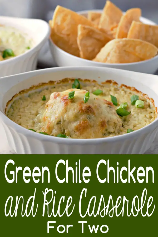 Green Chile Bake in a dish.