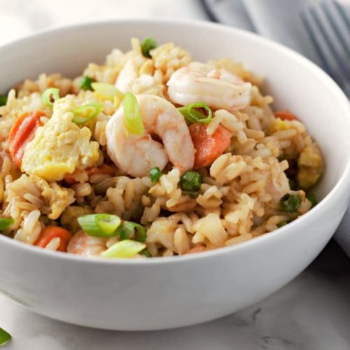 Easy Shrimp Fried Rice (20 minutes) • Zona Cooks