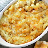 Baked Macaroni and Cheese Recipe serves 2