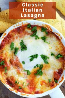 Individual Lasagna for Two • Zona Cooks