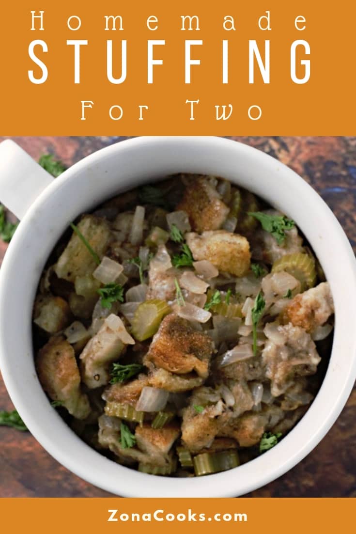 Homemade Stuffing Recipe for Two