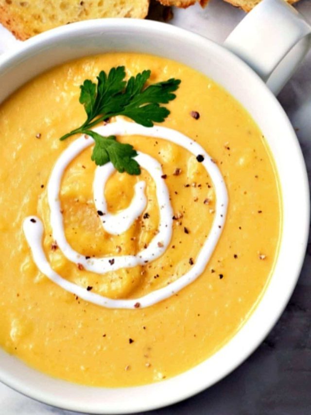 7 Ingredients and 35 minutes - Butternut Squash Soup