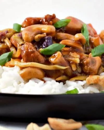Slow Cooker Cashew Chicken