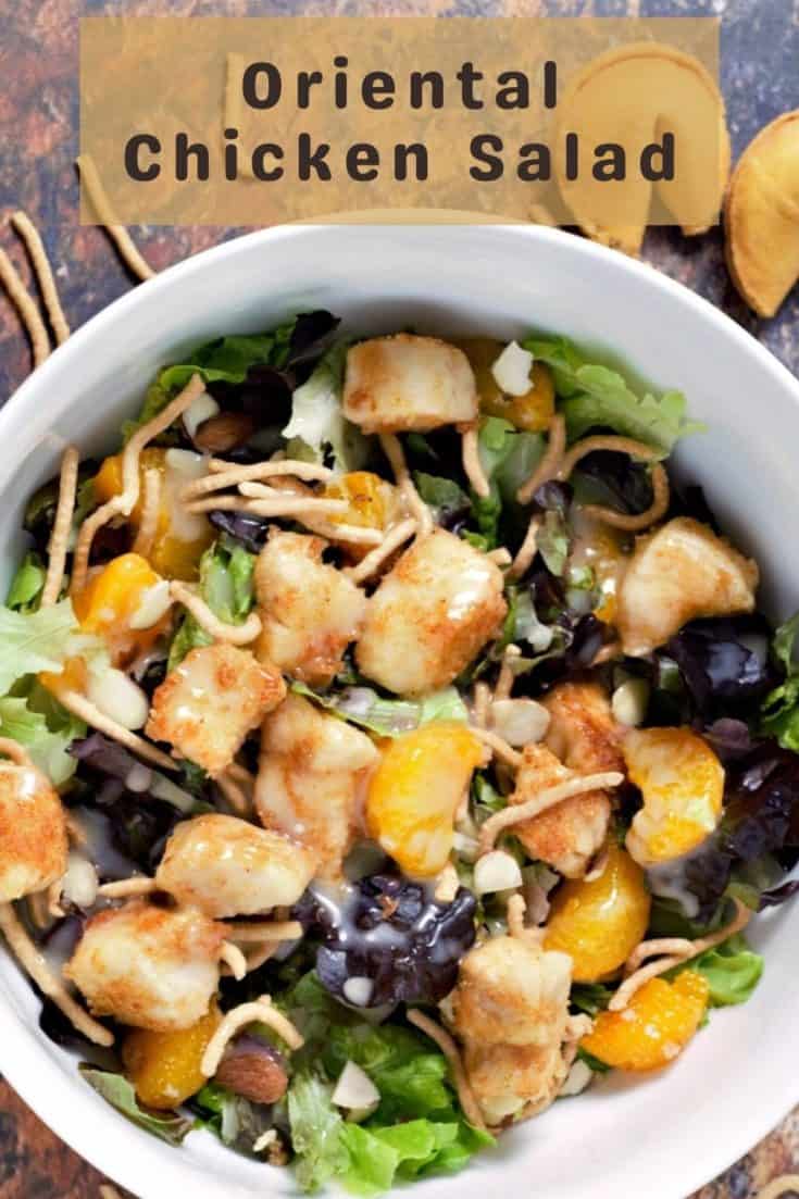 Oriental Chicken Salad (25 minutes) • Zona Cooks