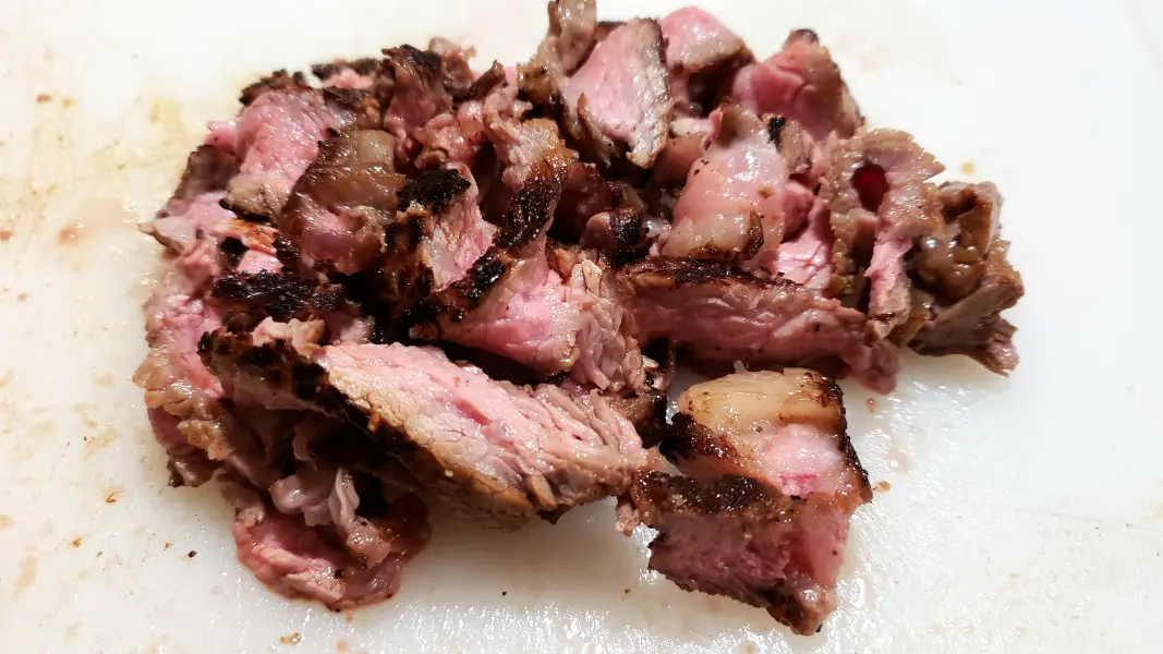 ribeye steak sliced thin