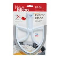 Original Beater Blade for 5-Quart KitchenAid Bowl Lift Mixer, KA-5L, White, Made in the USA