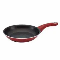 Farberware New Traditions Speckled Aluminum Nonstick 8.5-Inch Skillet, Red