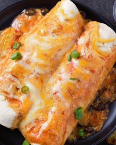 Chicken and Black Bean Enchiladas