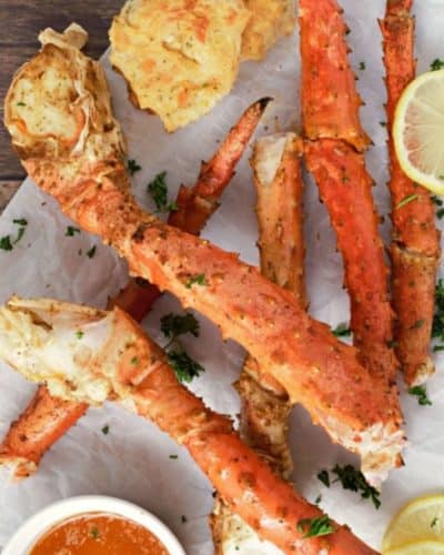 Baked King Crab Legs