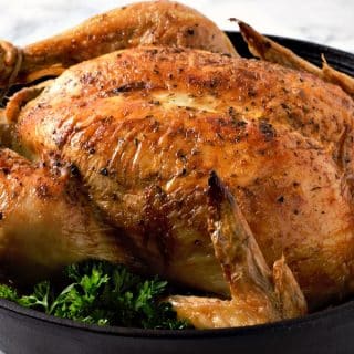 Easy Juicy Roast Chicken oven baked to perfection