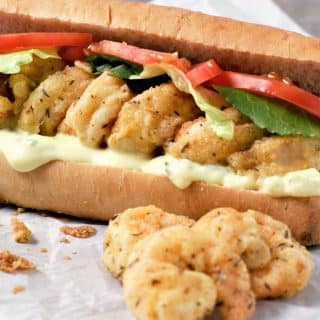 Shrimp Po' Boy Sandwiches