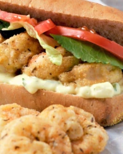 Fried Shrimp Sandwiches