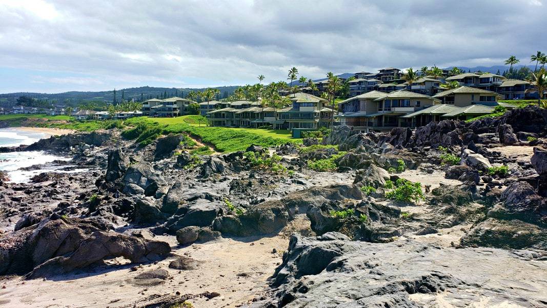 condos along the Kapalua Coastal Trail