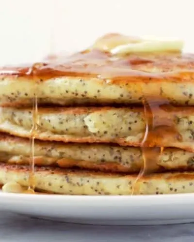 Lemon Poppy Seed Pancakes
