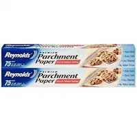 Reynolds Kitchens Parchment Paper (Premium, Non-Stick, 75 Square Foot Roll, 2 Count)