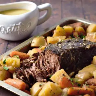 Pot Roast Dinner Recipe and Gravy