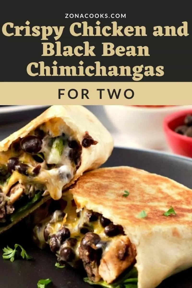 Chicken-and-Black Bean Chimichangas Recipe