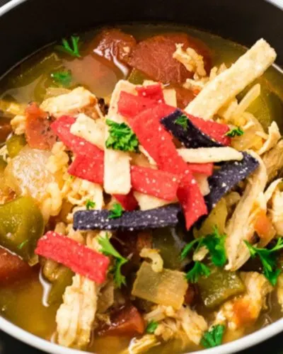 Chicken Fajita Soup