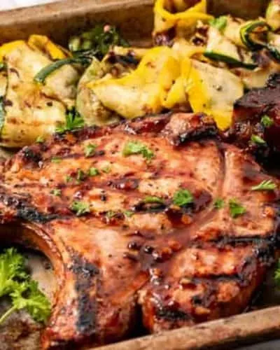 Honey Garlic Pork Chops
