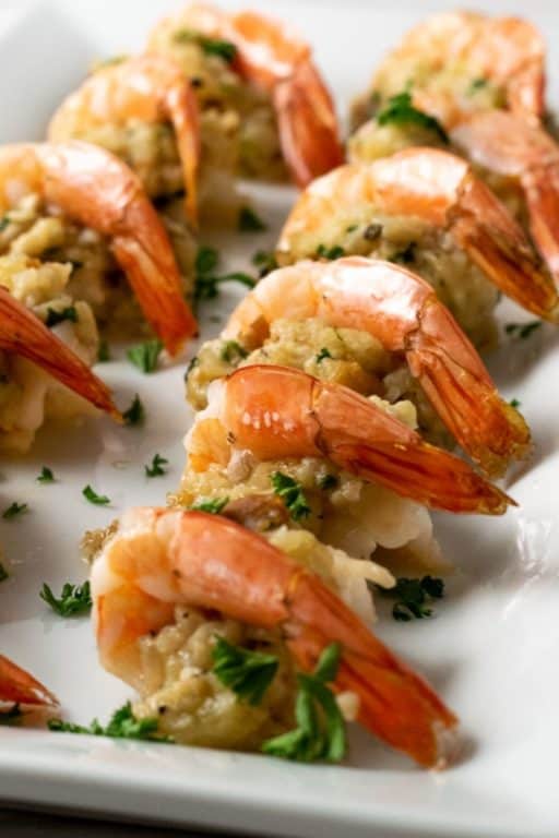 Baked Stuffed Shrimp (Just 20 minutes!) • Zona Cooks