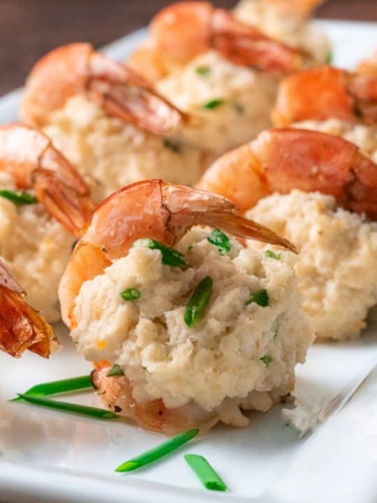 Baked Stuffed Shrimp (Just 20 minutes!) • Zona Cooks