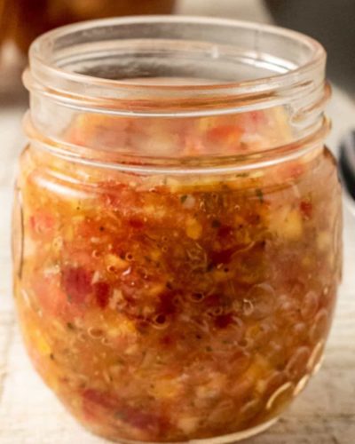 Tomato Peach Salsa