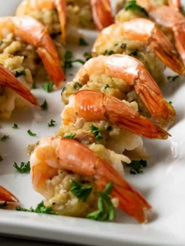 20 Minute Stuffed Shrimp