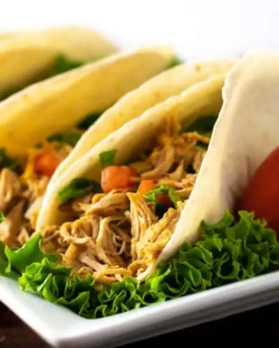 Slow Cooker Chicken Tacos