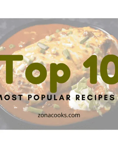 Top 10 Most Popular Recipes
