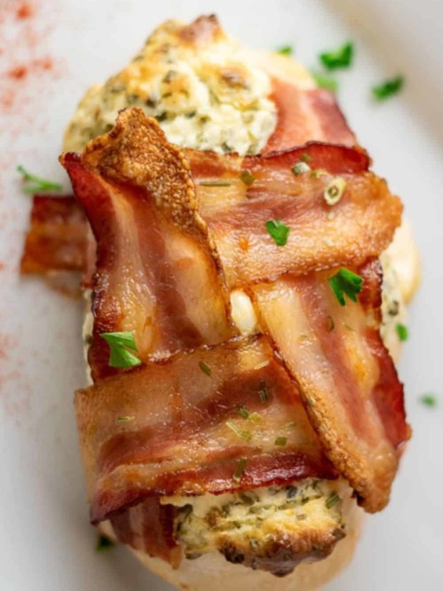 4 Ingredient Bacon Cream Cheese Chicken