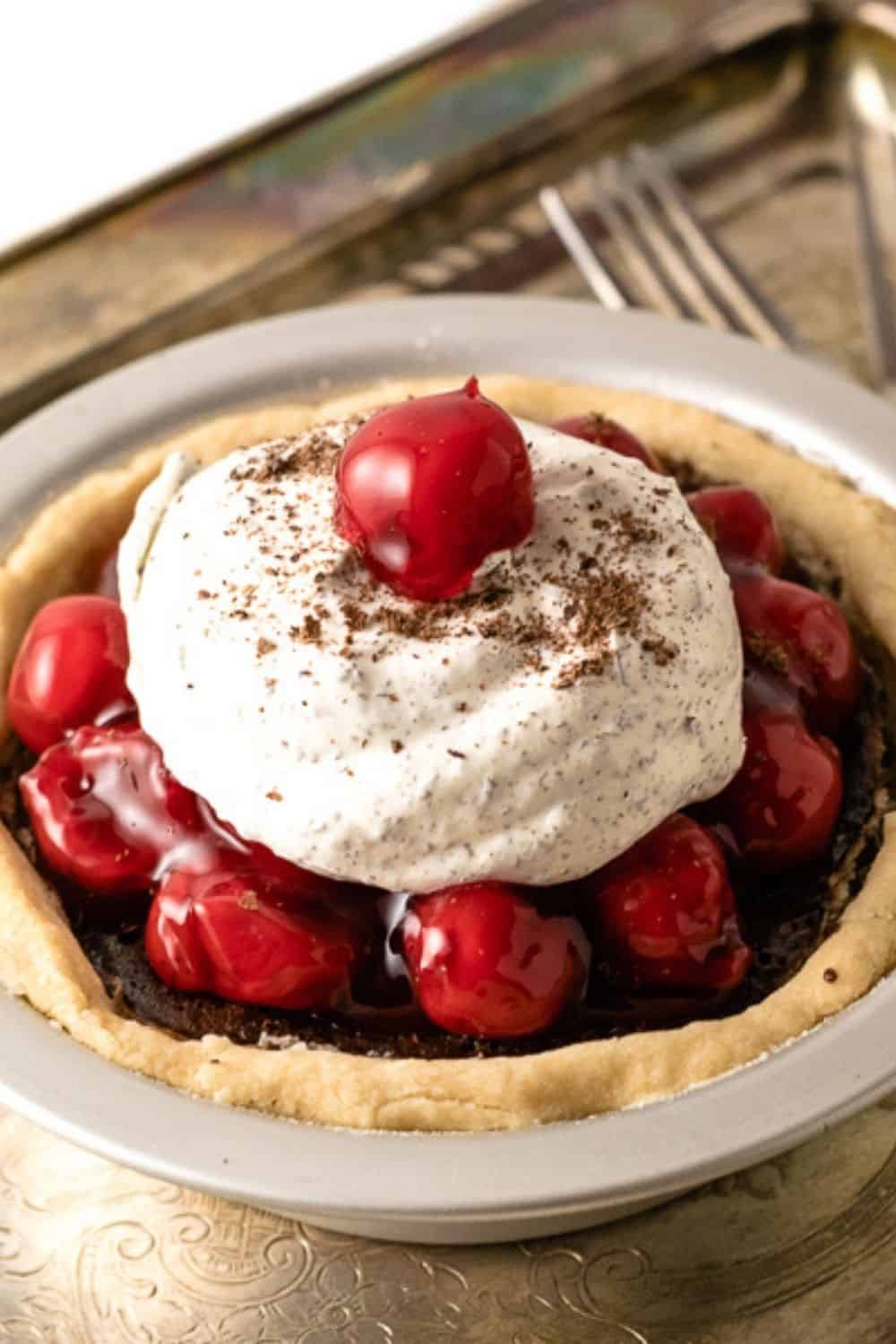 Mini Black Forest Pie • Zona Cooks